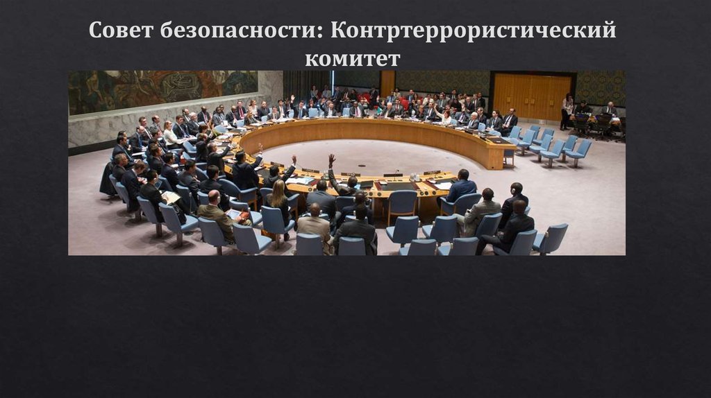 Совет безопасности: Контртеррористический комитет