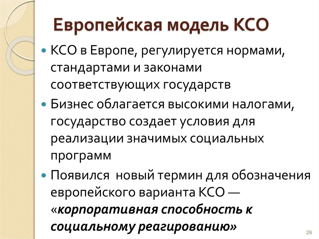 Анализ ксо