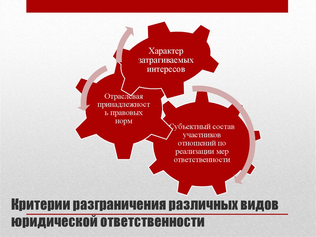 Критерии ответственности. Отрасли интересов. Виды ответственности за нарушение финансового законодательства ДНР.