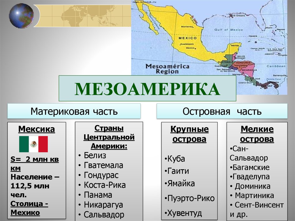 Приморской страной является. Островные государства Латинской Америки на карте. Центральная Америка и Вест Индия география 11 класс. Северная и Центральная Америка страны. Государства Мезоамерики.