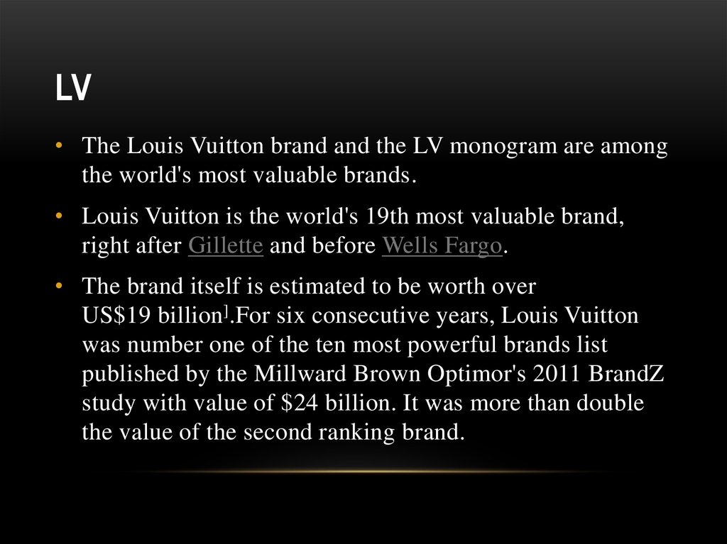Mission And Vision Statement Of Louis Vuitton Natural Resource Department
