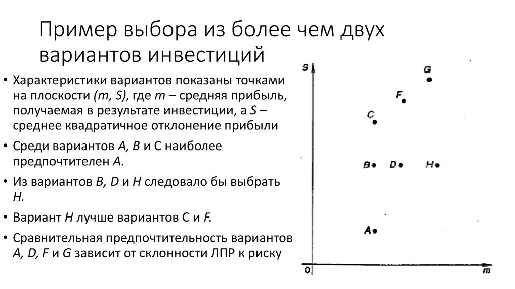 Выберите более