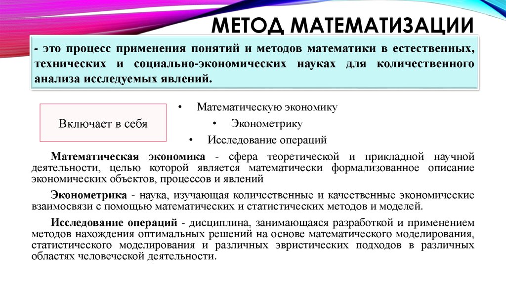 Методики интерпретации