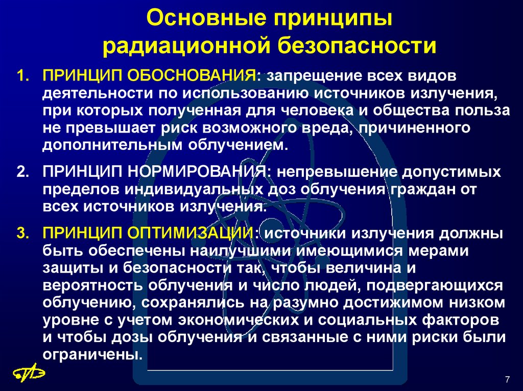 Контроль обеспечения радиационной безопасности