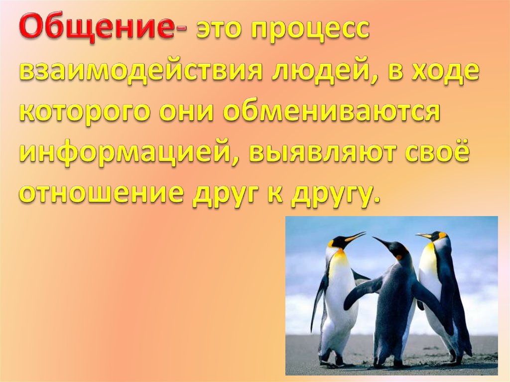 Роль общения в жизни человека презентация 6 класс