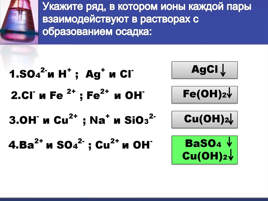 Cu so4 k oh. Реакции с образованием осадка. Реакции с осадком примеры. Реакции обмена с образованием осадка. Fe2 и fe3 ионы.