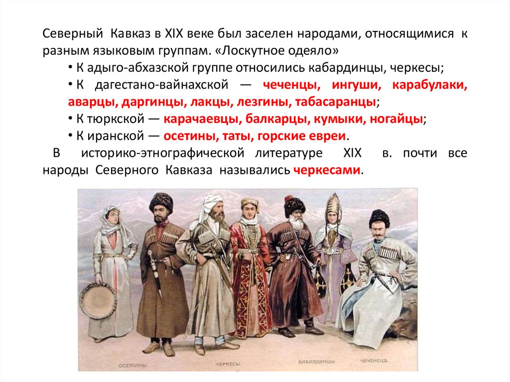 Доклад по теме Чеченцы после Кавказской войны