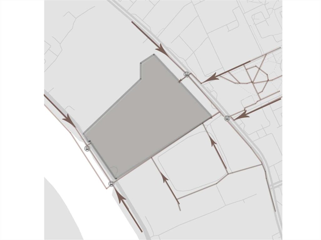 Схема пешеходных дорог