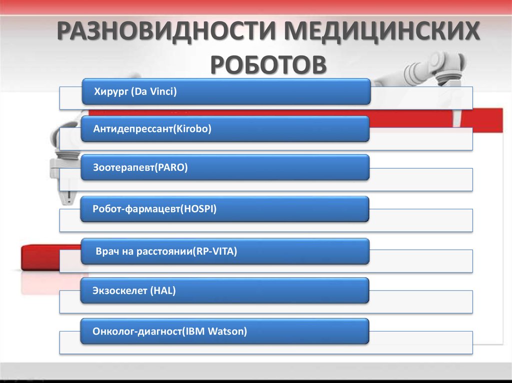 В каких областях применяют роботов автоматизированные системы управления компьютерную диагностику