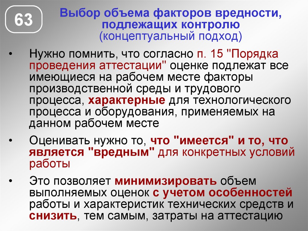 Понятие вредности