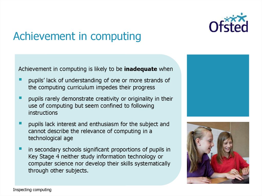 Achievement in computing