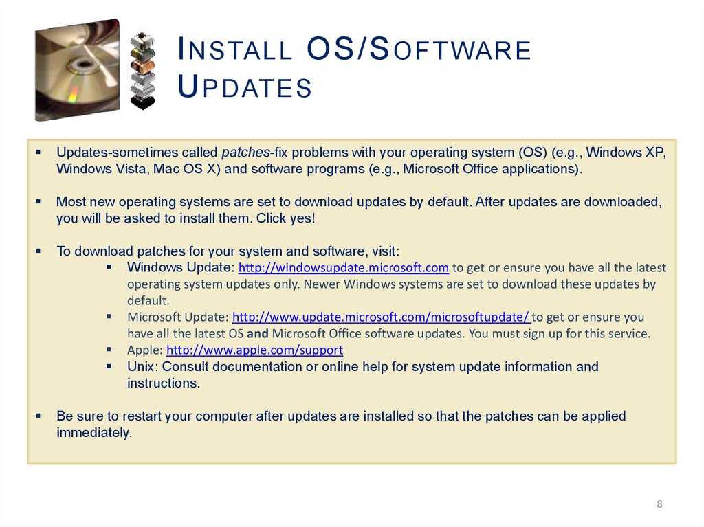 Install OS/Software Updates
