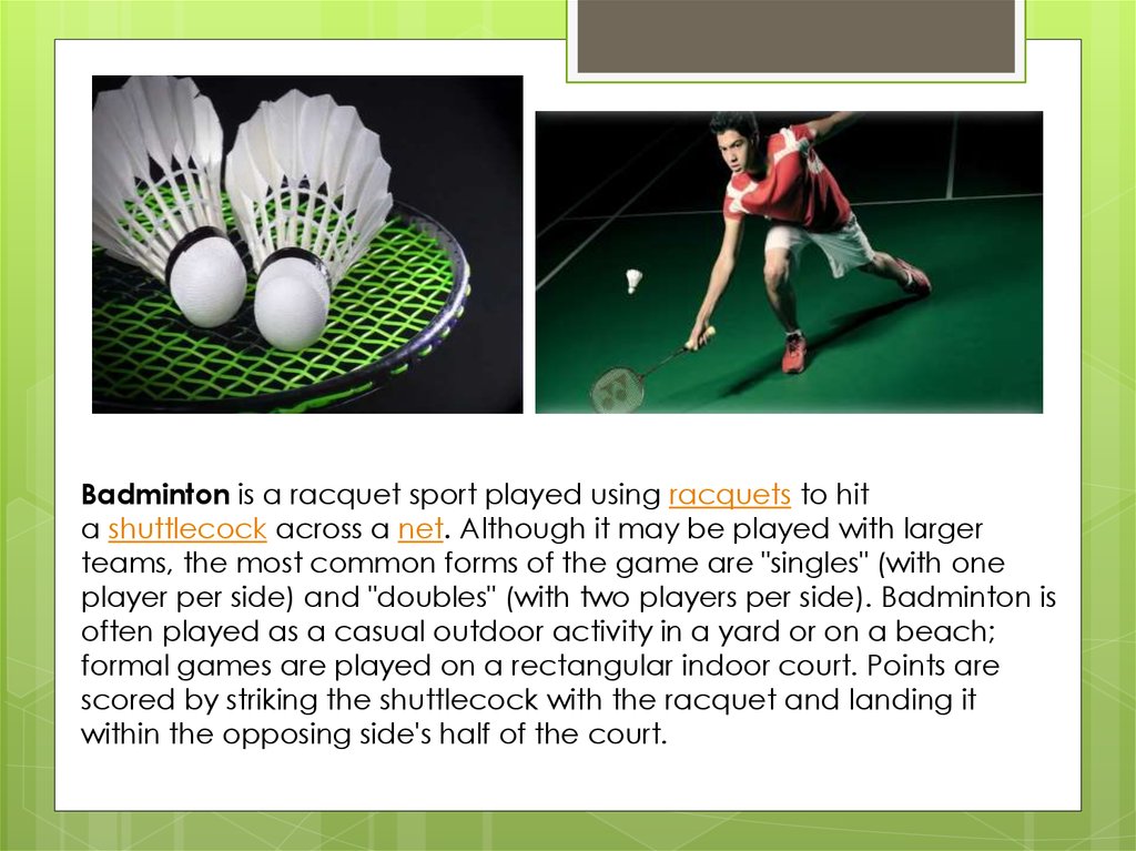 badminton 2 players online game