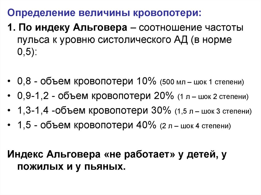 Кровотечение альговера