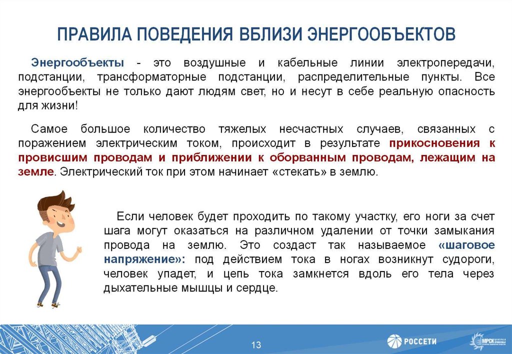 ПРАВИЛА ПОВЕДЕНИЯ ВБЛИЗИ ЭНЕРГООБЪЕКТОВ