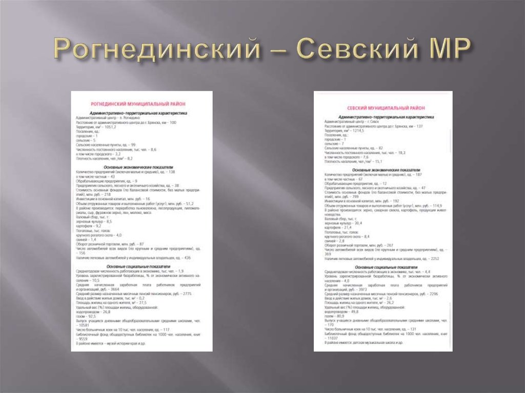 Рогнединский – Севский МР