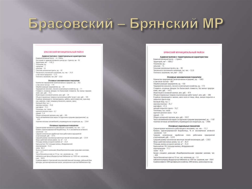 Брасовский – Брянский МР