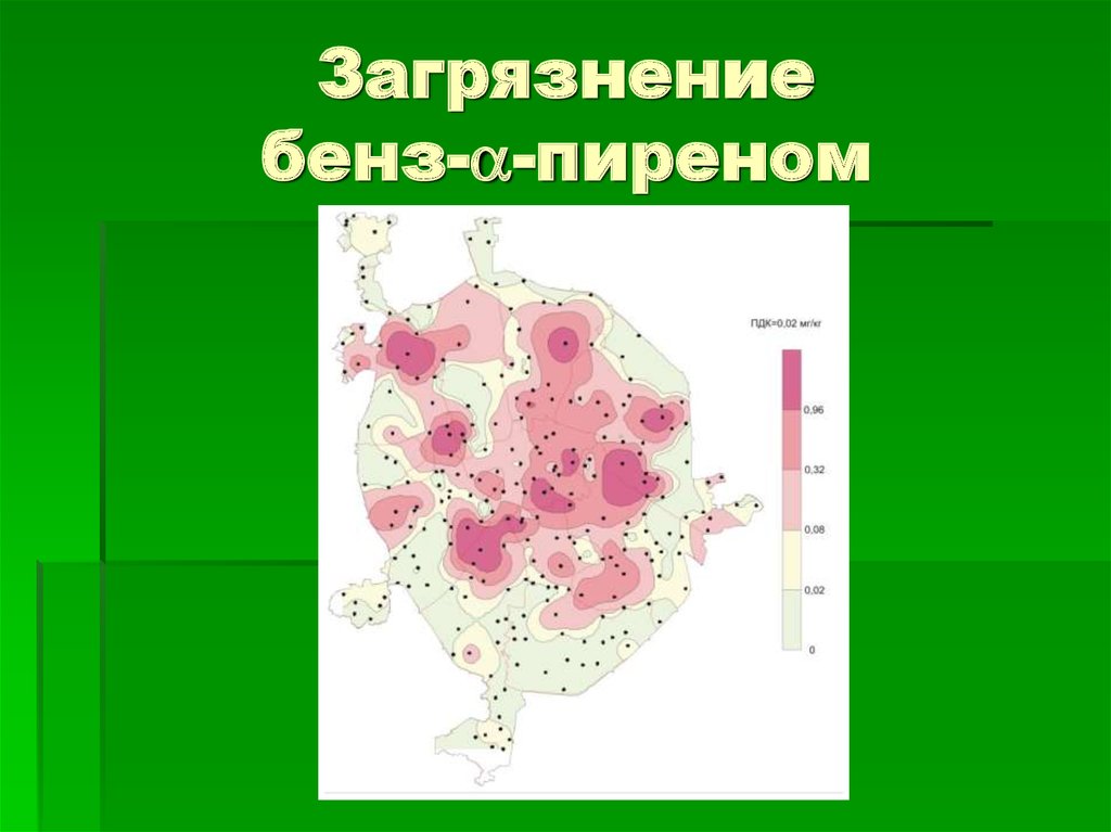 Загрязнение бенз--пиреном