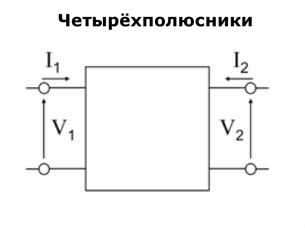 Эквивалентные схемы четырехполюсников