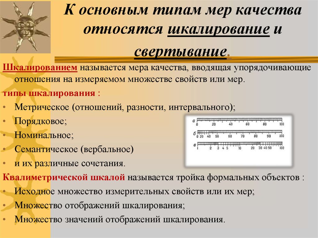 Теория оценок качества