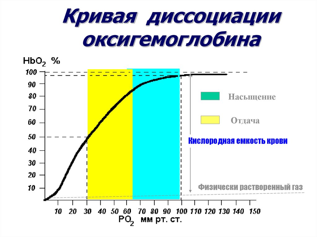 Диссоциация оксигемоглобина