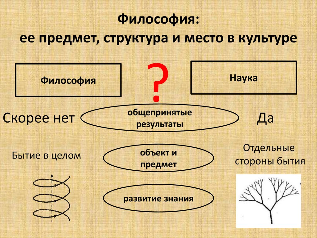 Строение предмета