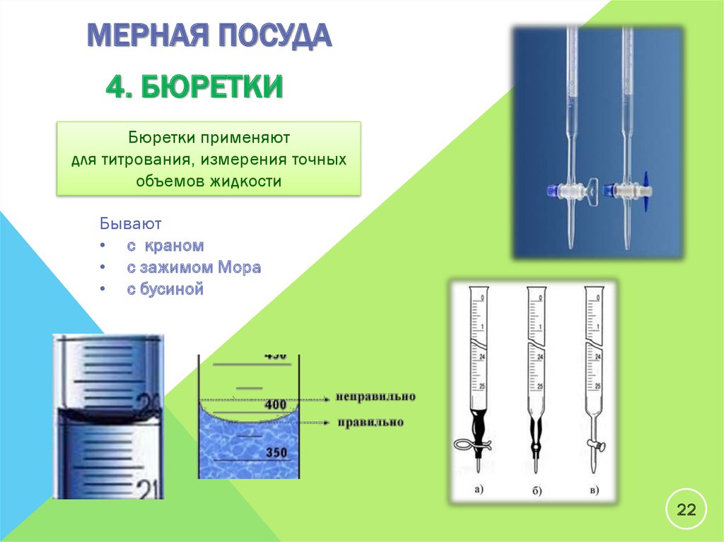 Бюретка фото в химии