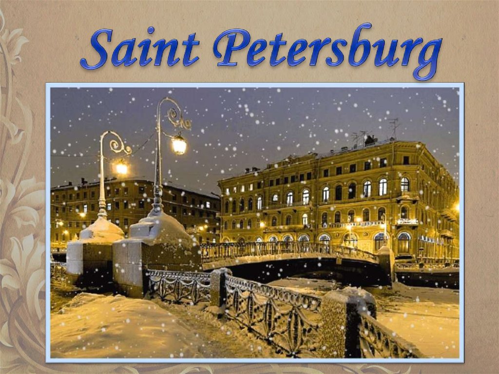 St petersburg презентация