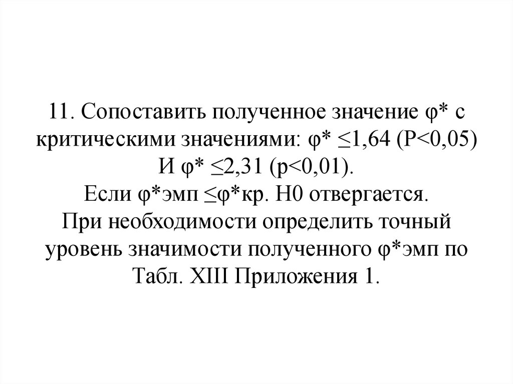 Получение значить. Р<0,05. Многофункциональные статистические критерии. Φ*ЭМП. Достоверно при р 0.05.