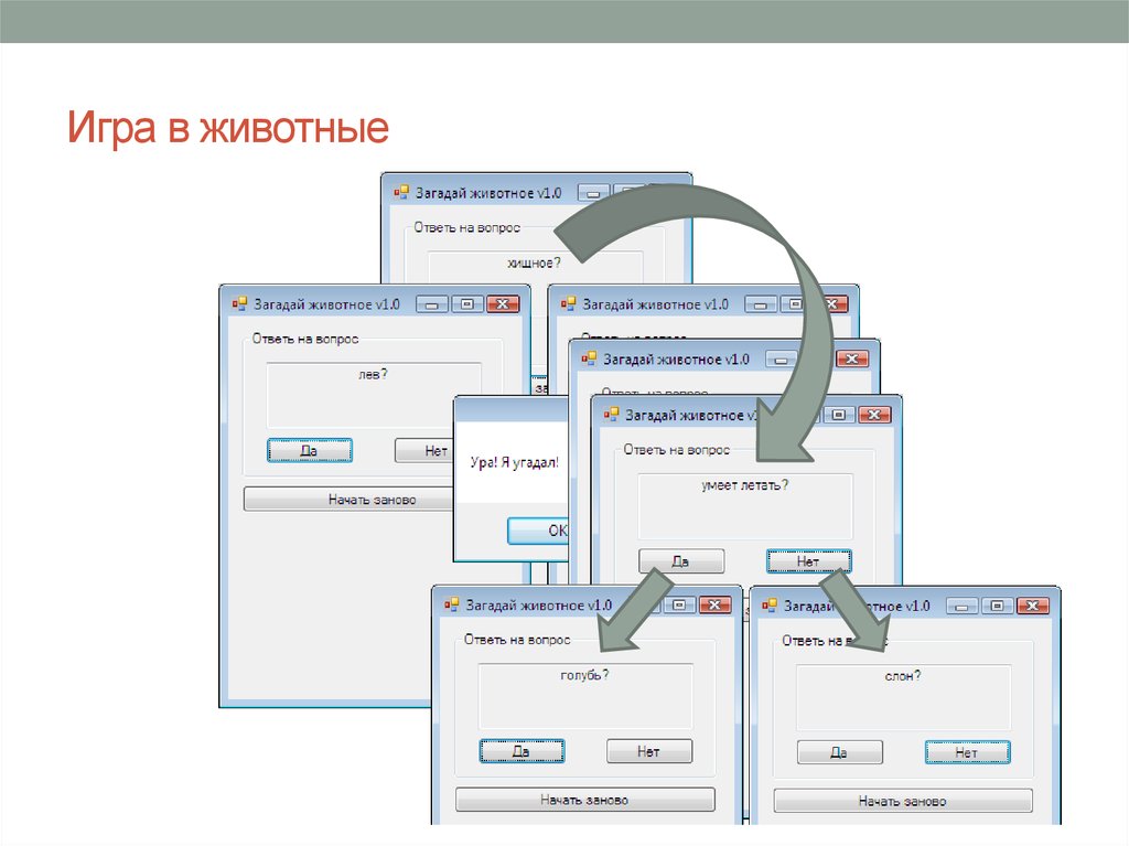 Игра в животные