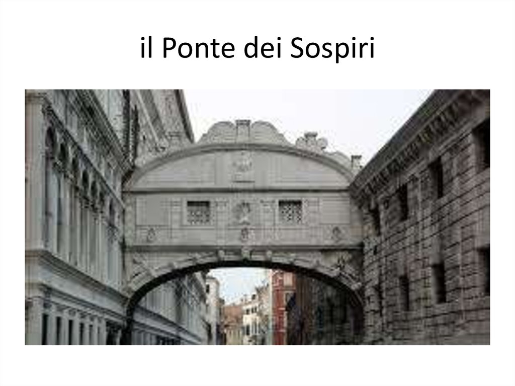 il Ponte dei Sospiri