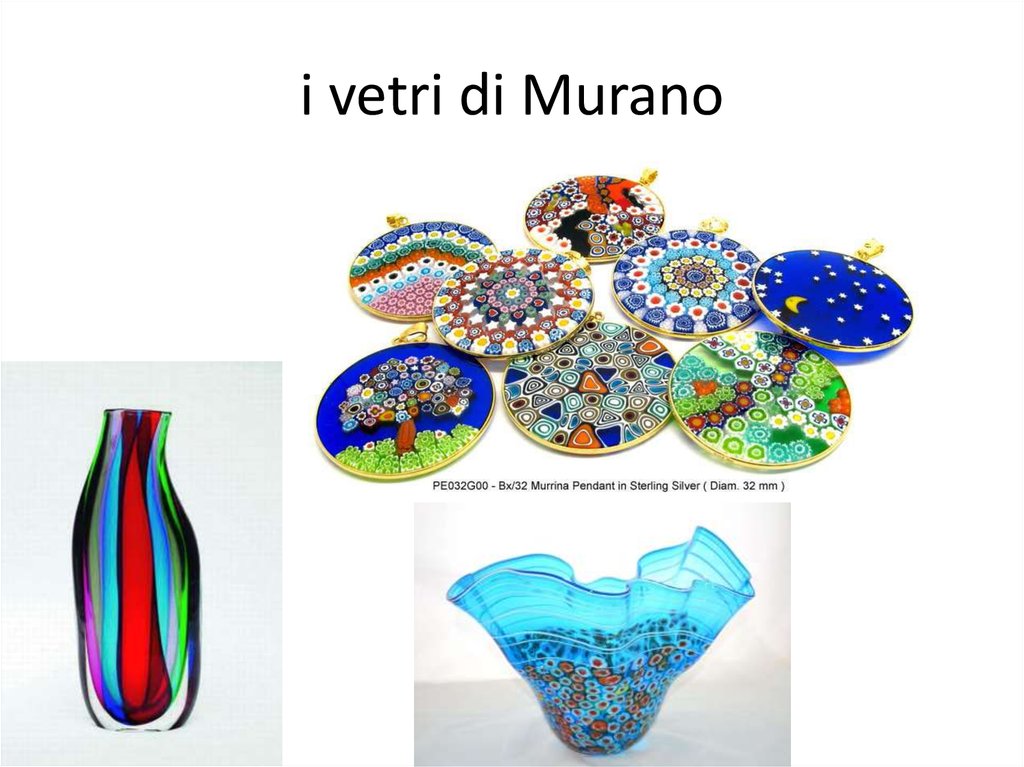 i vetri di Murano