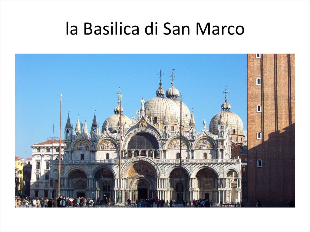 la Basilica di San Marco