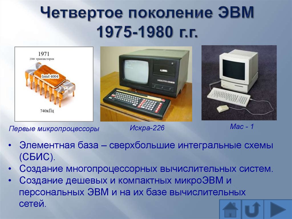 Вычислительная машина информатика. Элементная база ЭВМ 4 поколения. Микропроцессор 4 поколения ЭВМ. МИКРОЭВМ 4 поколение.