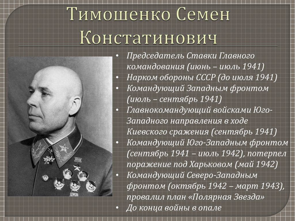 Планы немецкого командования на 1942