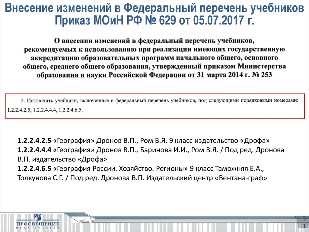 Новый федеральный перечень учебников с изменениями. Федеральный перечень учебников Просвещение. Учебники приказ новый. Последний федеральный перечень учебников. Приказ о перечне учебников школы.