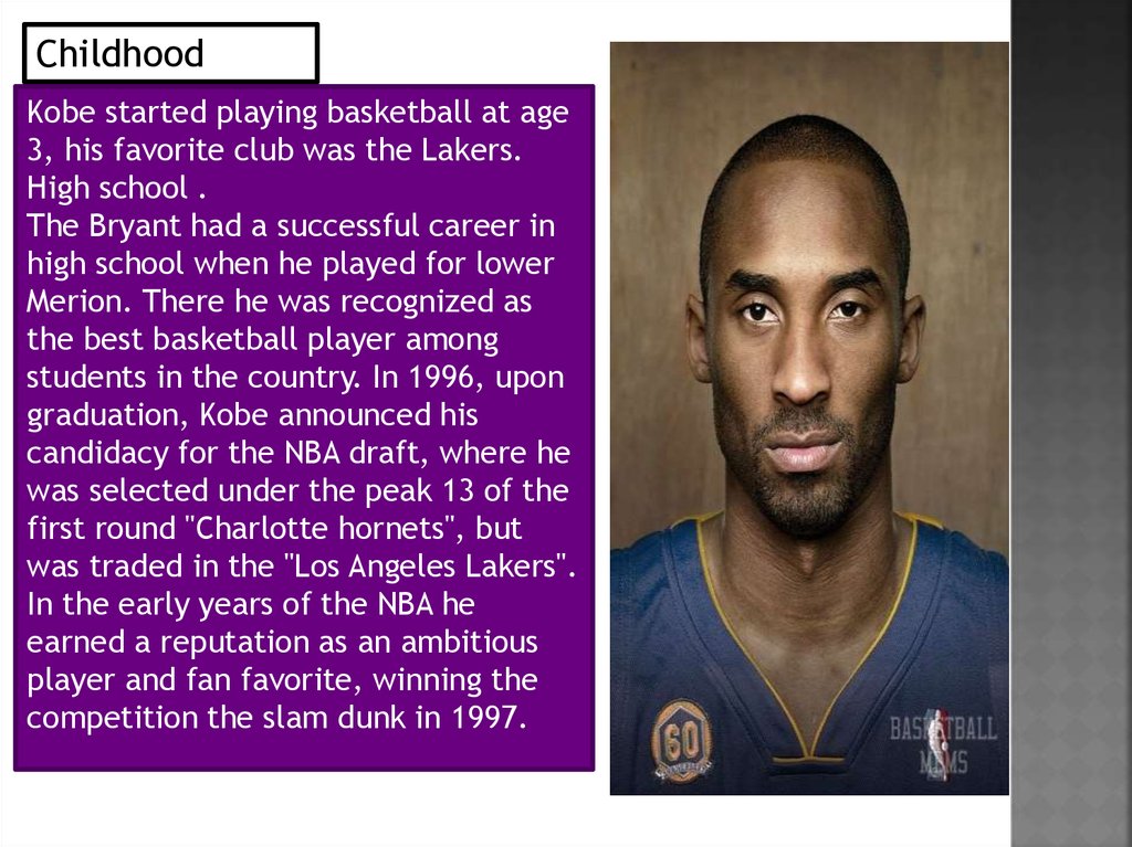 thesis statement about kobe bryant