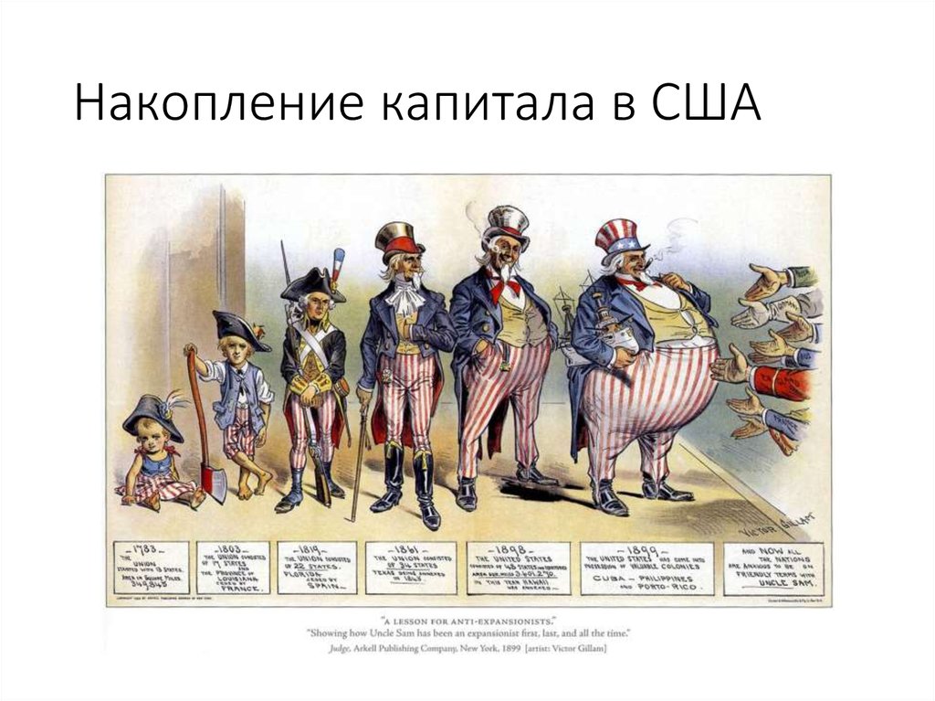 Накопление капитала в США