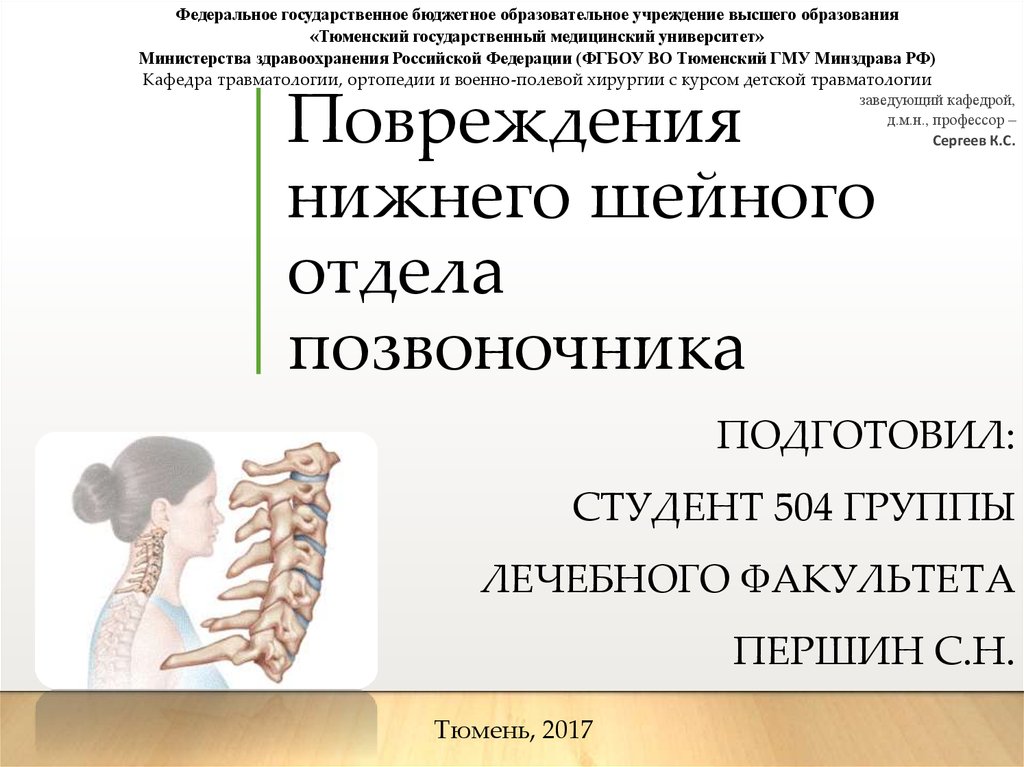 Переломы позвоночника презентация травматология