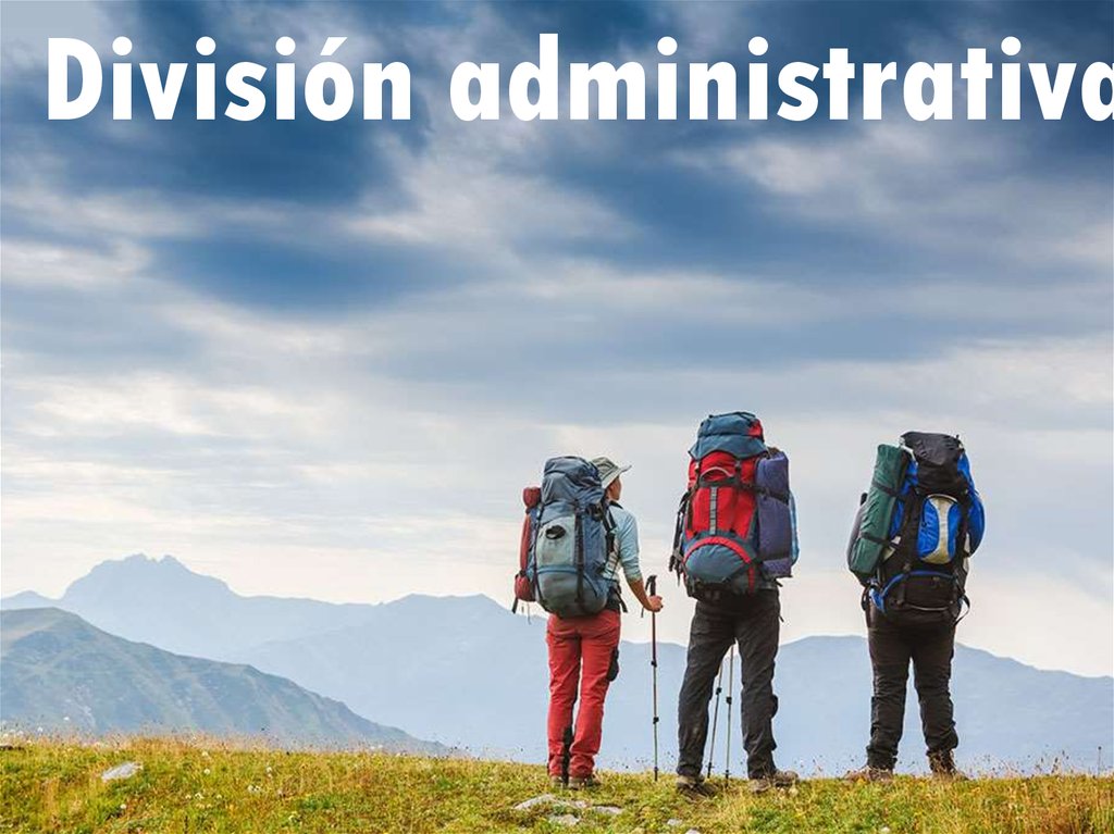 División administrativa