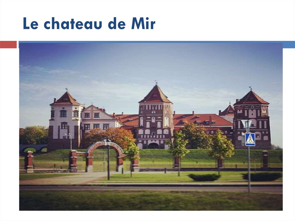 Le chateau de Mir