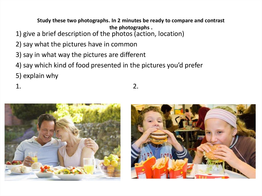 Study the examples and answer the. Картинки для сравнения на английском. Compare and contrast two pictures ЕГЭ. FCE картинки для описания. ЕГЭ speaking Part 4.