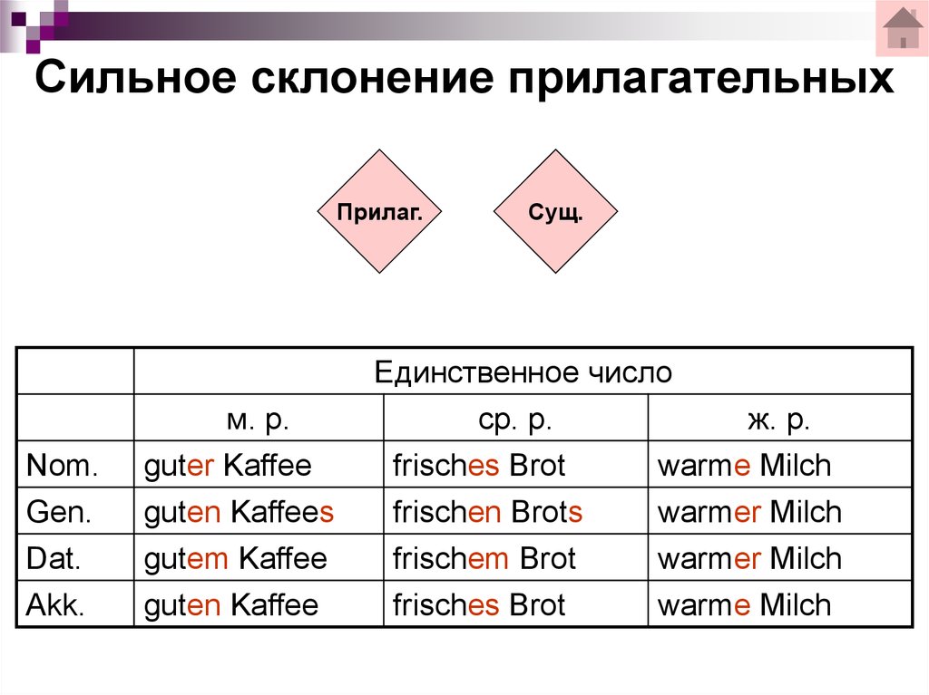 Множественное число в немецком языке презентация