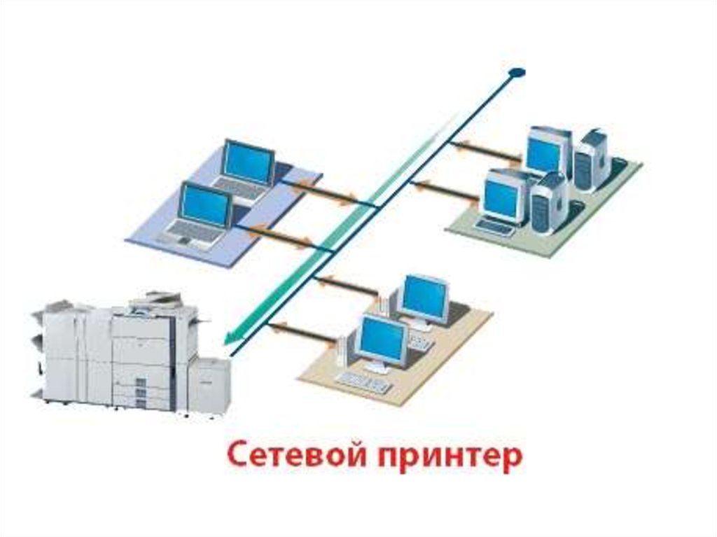 Сетевой принтер. Схема соединения сетевого принтера. ЛВС принтер. Сетевой принтер дорогой.