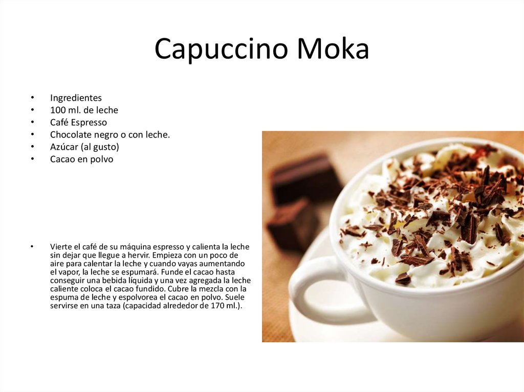 Capuccino Moka