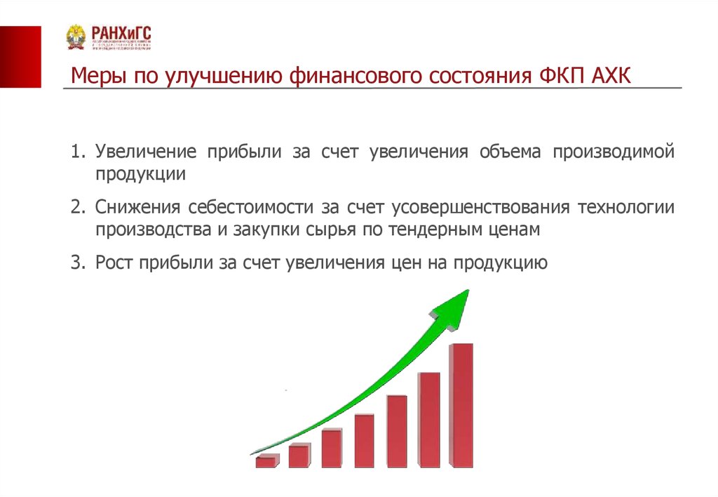 Анализ финансового состояния предприятия и пути его улучшения (на