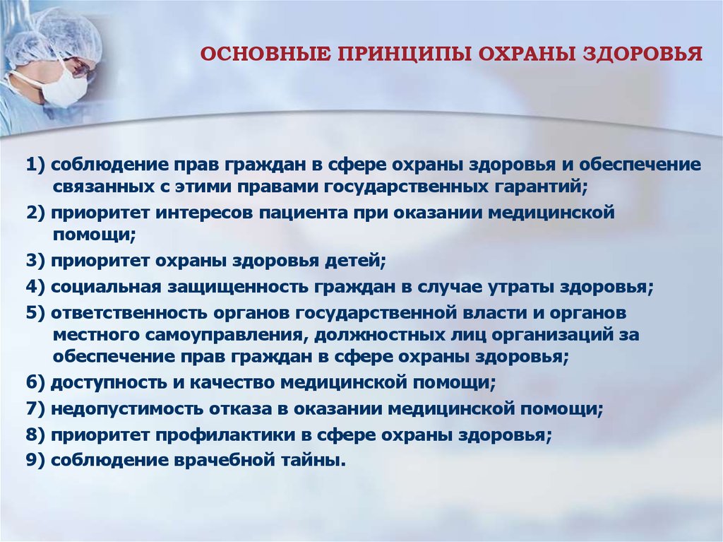 Закон об основах охраны здоровья граждан