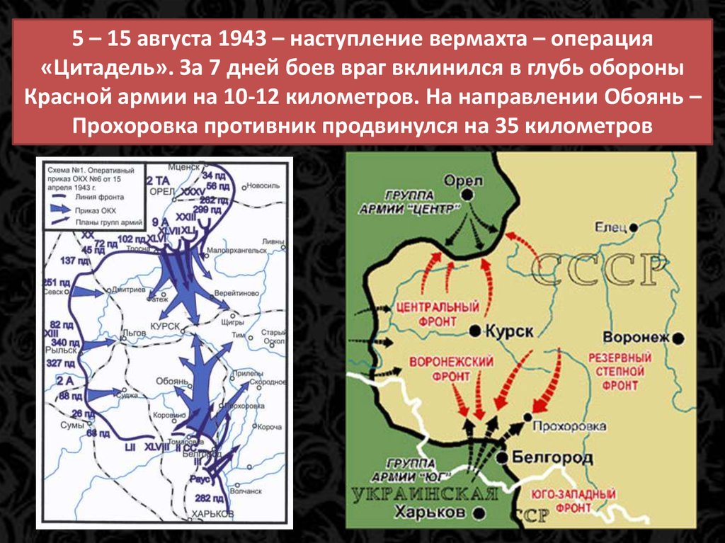 Что предусматривал план цитадель