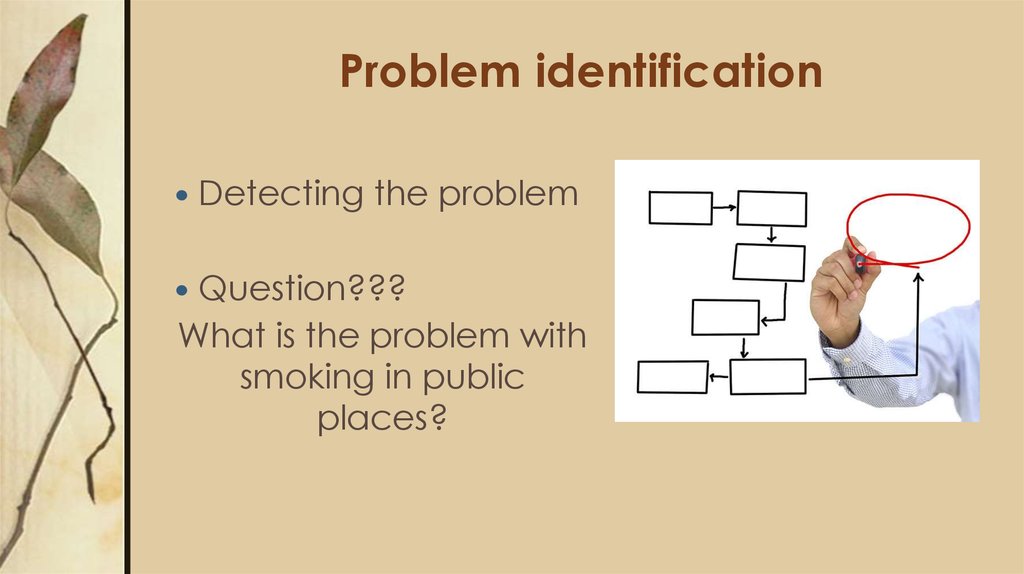 Problem identification