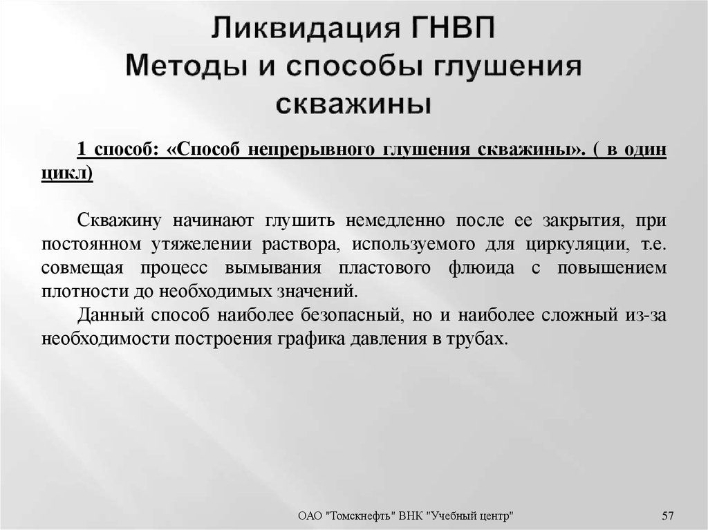 Должен ли составляться план ликвидации аварий на скважину с возможностью возникновения гнвп и оф